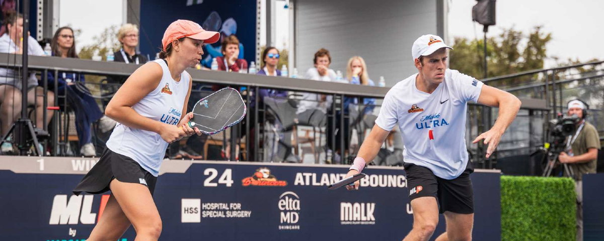 Mixed doubles powers Atlanta to Match 1 victory over Las Vegas