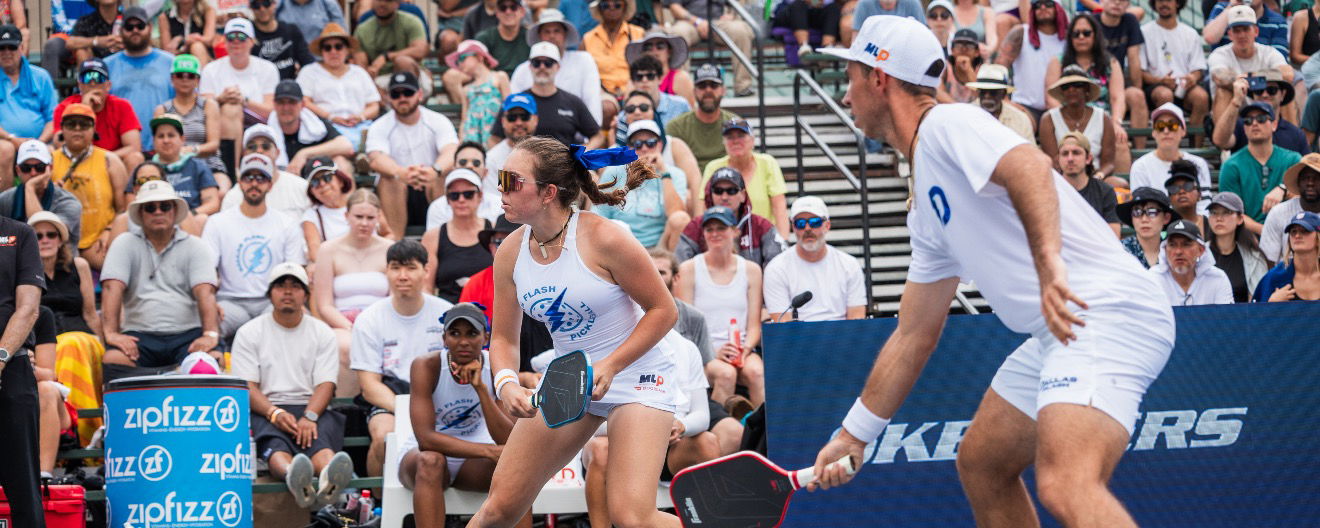 Jorja Johnson and JW Johnson competing at MLP Austin. 