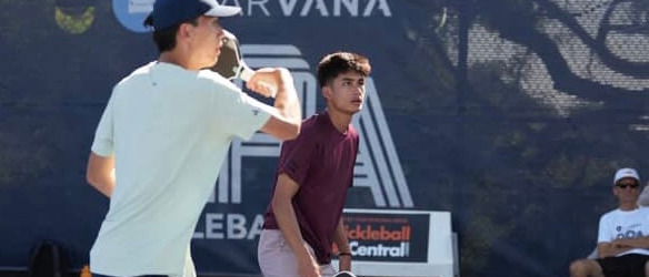 Sammy Lee (left) and Jonathan Truong (right) competing at the Select Medical Orange County Cup presented by Reign Storm.