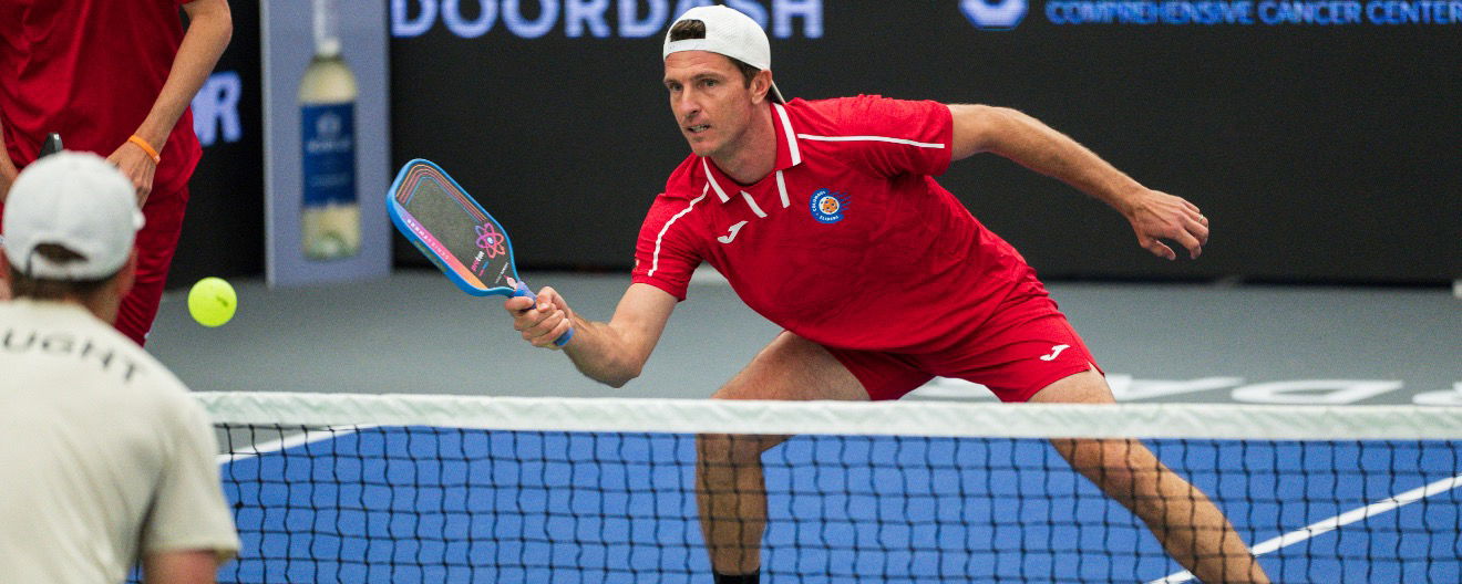 Andrei Daescu competing for the Columbus Sliders.