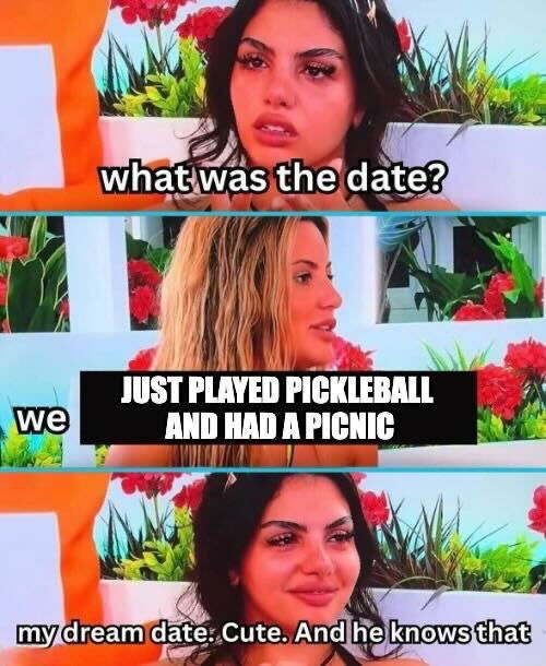 Pickleball meme
