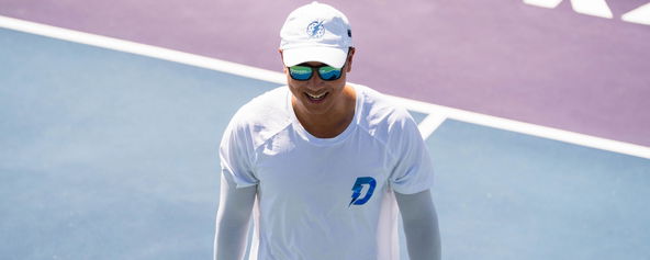 Augie Ge competing for the Dallas Flash.