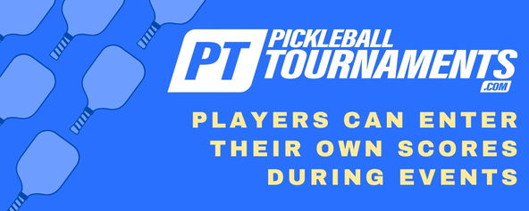 New Feature: Players Enter Their Own Scores During Events!