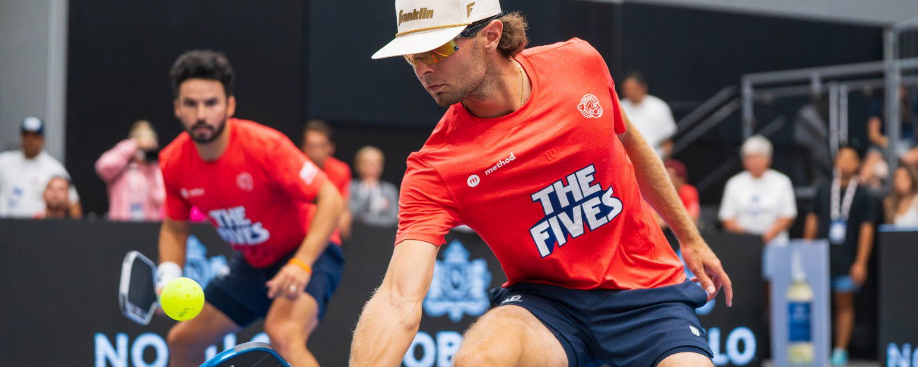 Will Howells and Noe Khlif of the New Jersey 5s.