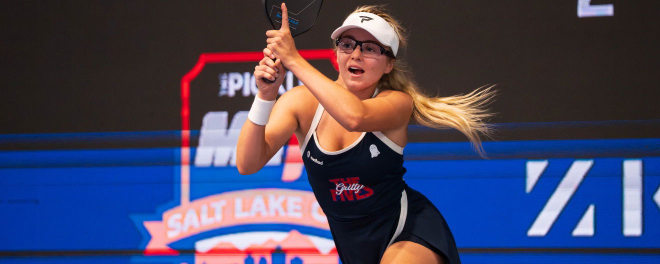 Anna Leigh Waters of the New Jersey 5s competing at MLP Salt Lake City.