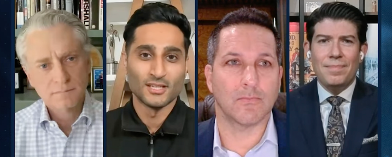 ESPN's Jeremy Schaap, Shams Charania, Adam Schefter, and Jeff Passan.