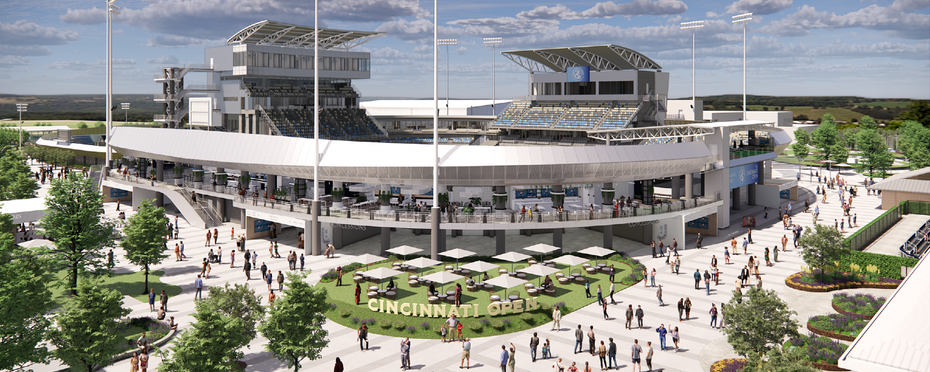 The Lindner Family Tennis Center.