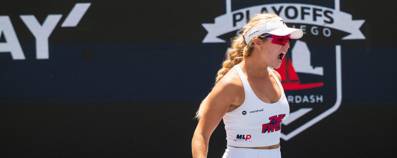 Anna Leigh Waters competing in the MLP Playoffs.