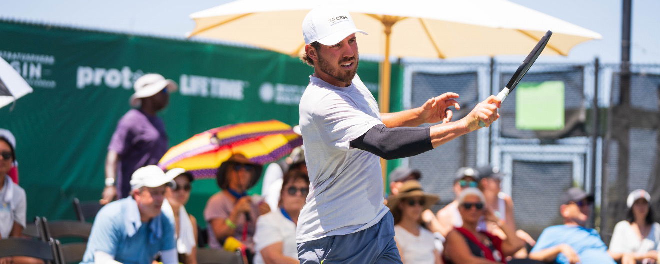 Thomas Wilson competing on the PPA Tour during the 2024 season.