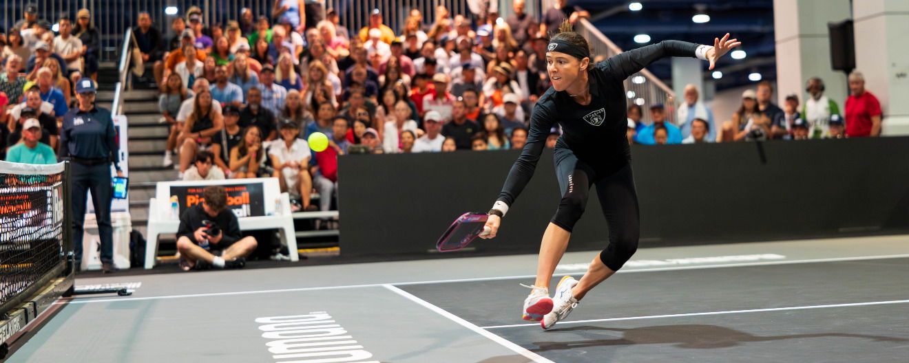 Kaitlyn Christian competing at the Walgreens Open at the Las Vegas Strip.