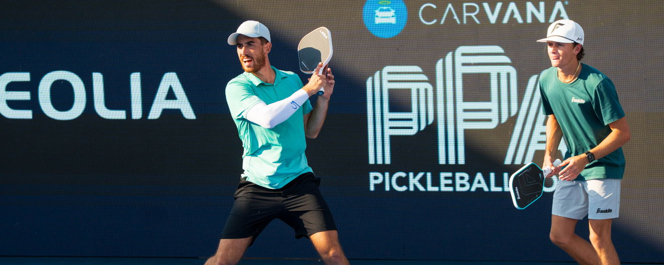 Federico Staksrud and Hayden Patriquin competing at the Veolia Cincinnati Showcase presented by Six Zero.