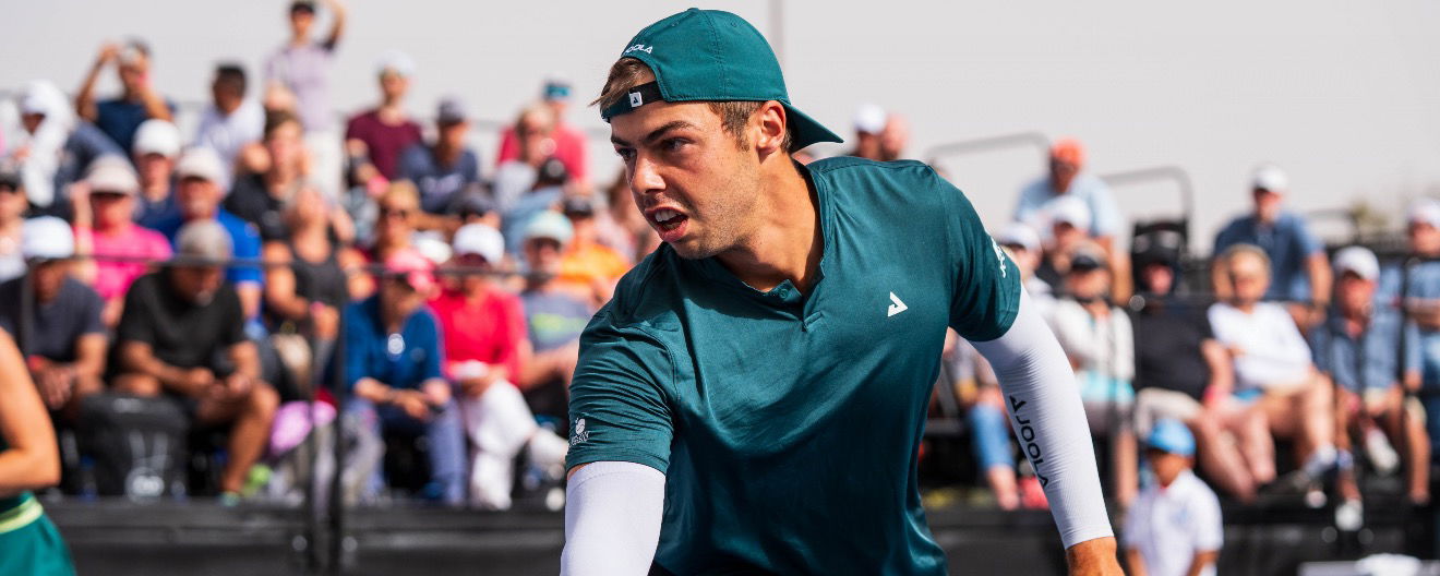 Ben Johns competing on the PPA Tour during the 2025 season.