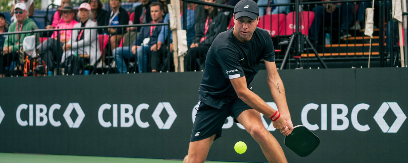 Chris Haworth competing at the Fasenra Virginia Beach Cup presented by JOOLA.