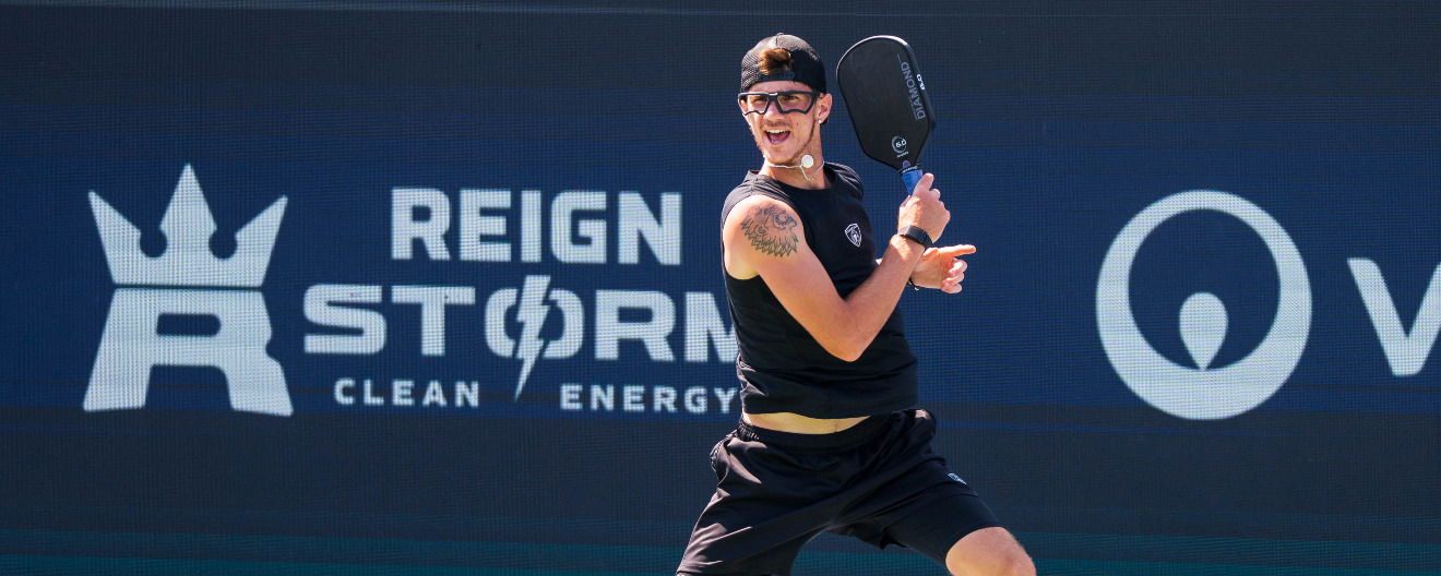 Zane Ford competing at the Veolia Bristol Open in August.