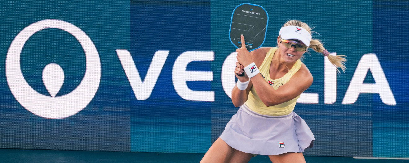 Anna Leigh Waters competing at the Rate Vegas Cup.