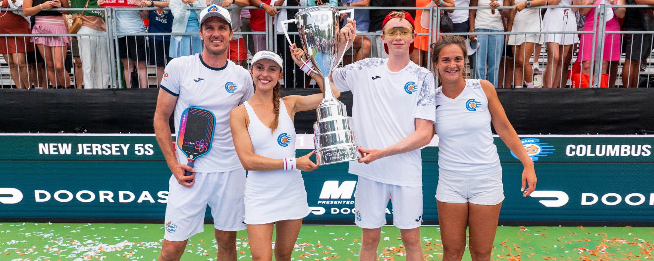 The Columbus Sliders celebrating their MLP championship earlier this year.