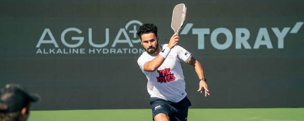 Noe Khlif competing for the New Jersey 5s at the Edward Jones MLP Cup.