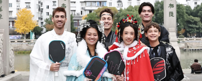 Seeing the sights in China.