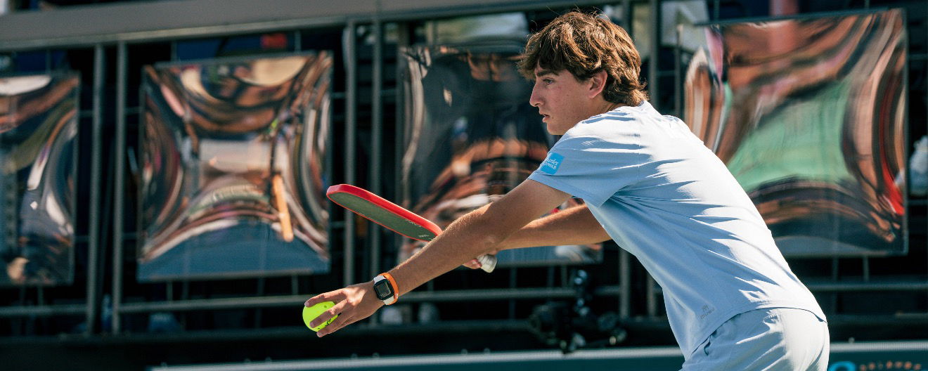 Gabe Tardio competing for the St. Louis Shock this past season.