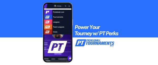 The Power of PT Perks, designed to elevate Pickleball Tournaments