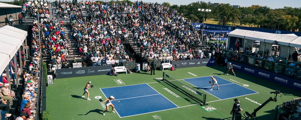 Championship Court at the Jenius Bank Pickleball World Championships.