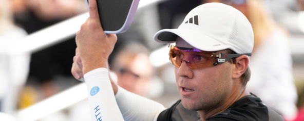 Chris Haworth competing on the PPA Tour earlier this season.