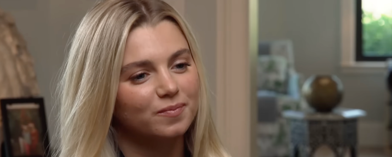 Anna Leigh Waters chatting with CBS News Sunday Morning.