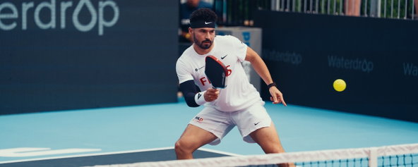 Noe Khlif competing for the New Jersey 5s at MLP Austin presented by Waterdrop.