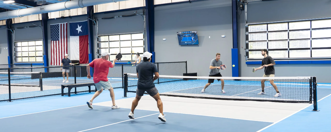 Pickle City offers 16 pickleball courts alongside a range of other amenities.
