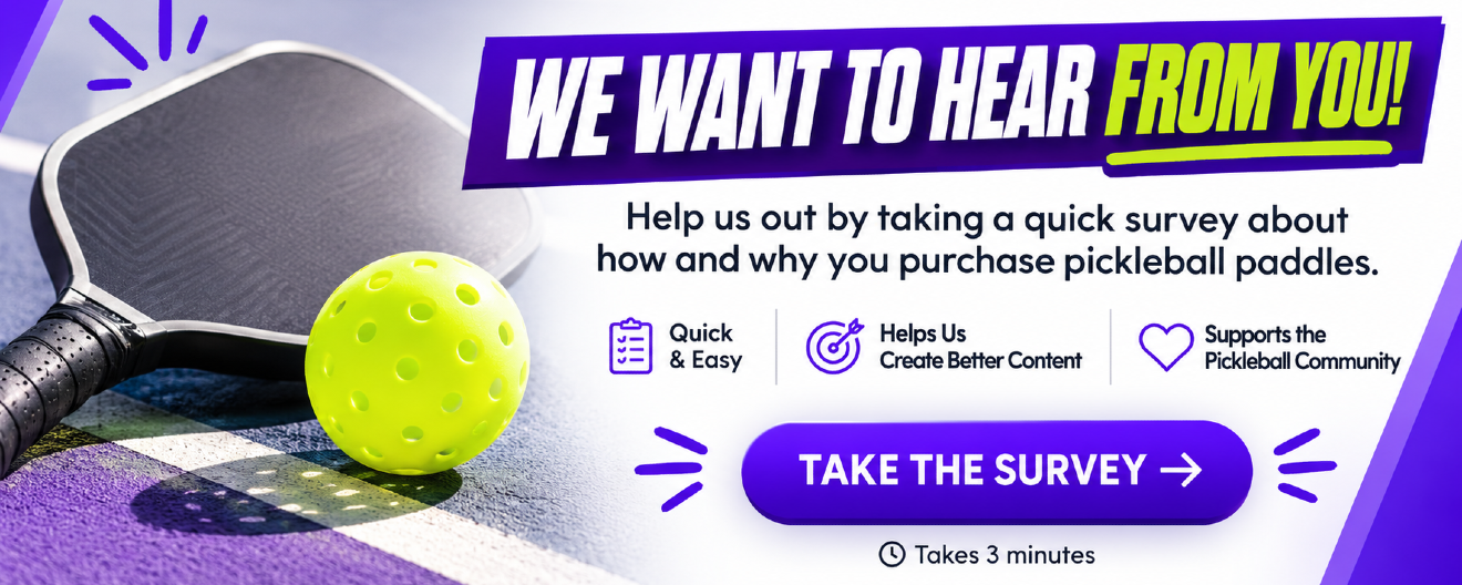 How do you choose your paddle? Tell Pickleball Central