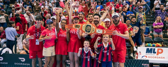 The New Jersey 5s with the Super Sunday Belt at Amway MLP Orlando.