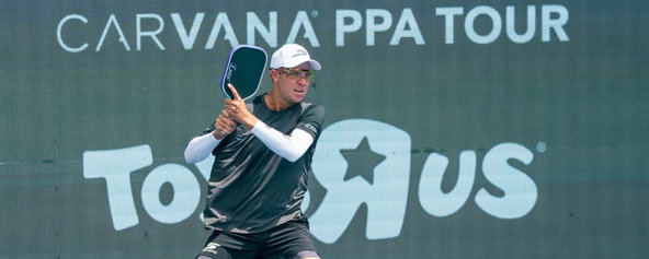 Chris Haworth is the top seed in the men's singles draw this week.