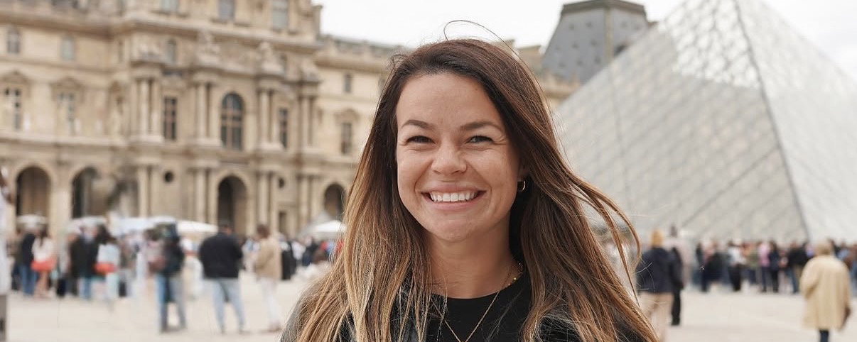 Camila Zilveti at the Louvre in Paris, France.