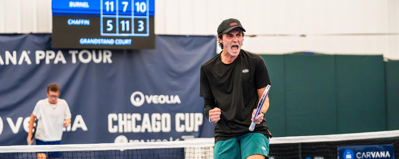 Emilien Burnel competing at the Veolia Chicago Cup.